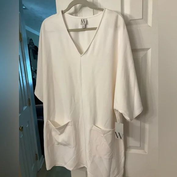 NWT Worthington Whisper White color Dress - Picture 1 of 5